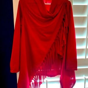Red Top with Fringe